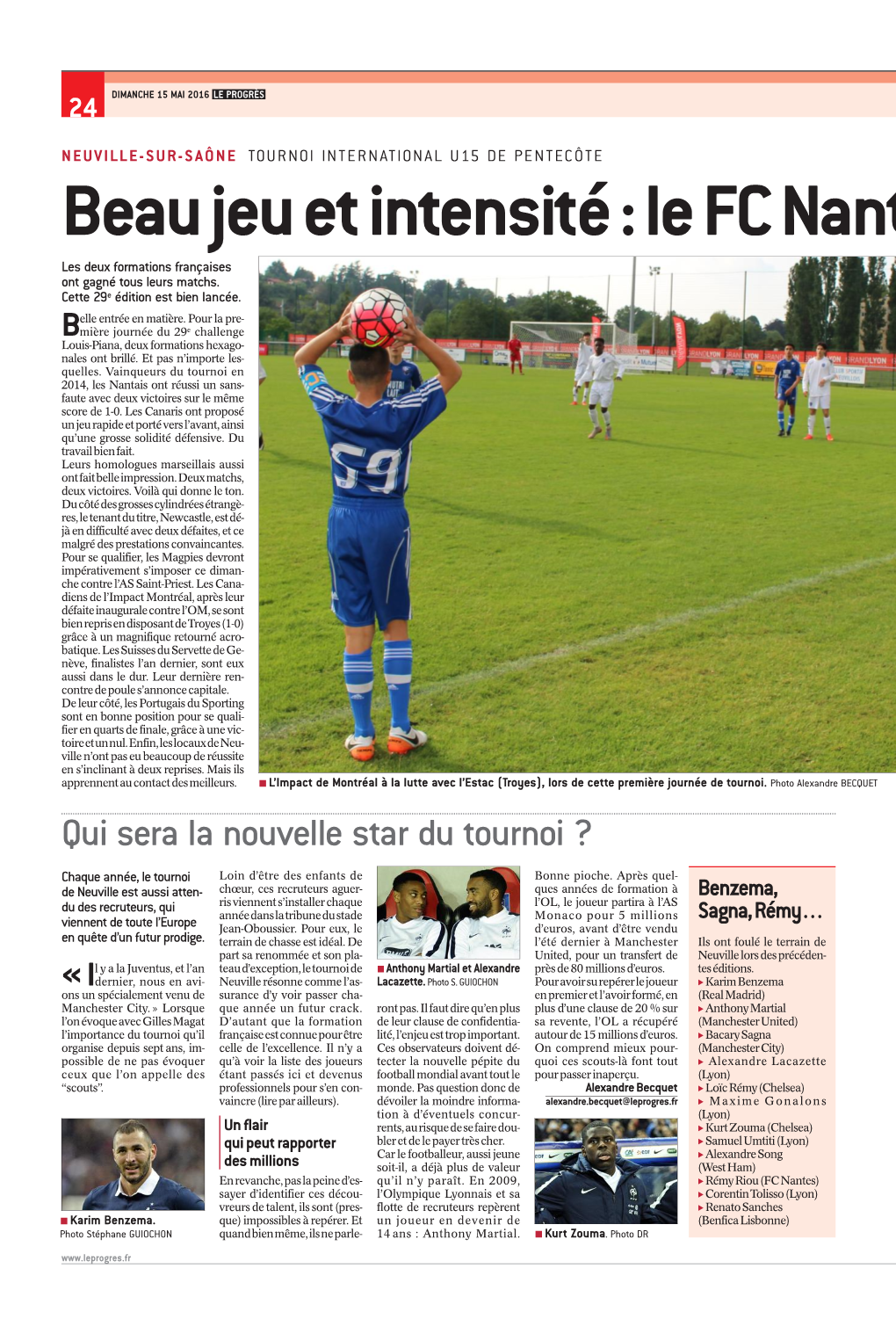 Beau Jeu Et Intensité : Le FC Nantes Et L'om Font