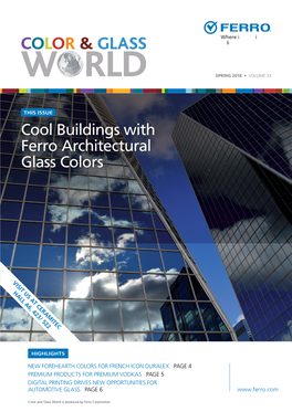 Color and Glass World Magazine by Ferro