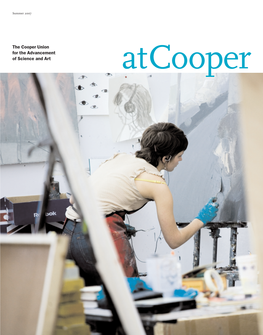 The Cooper Union for the Advancement of Science and Art Atcooper 2 | the Cooper Union for the Advancement of Science and Art