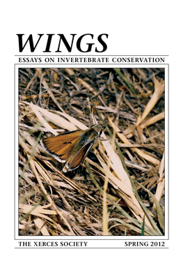 Wings Essays on Invertebrate Conservation