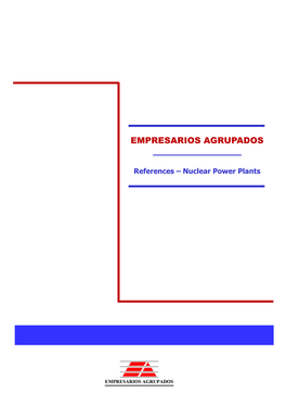 References – Nuclear Power Plants Company Profile and References for Architect-Engineering Services - Nuclear Projects