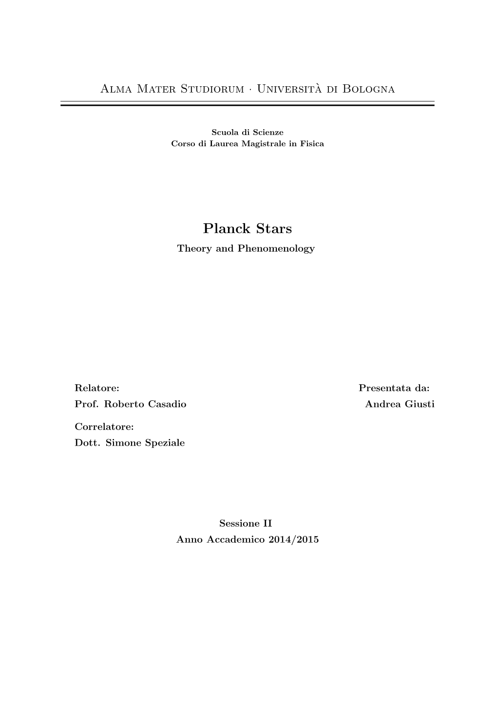 Planck Stars Theory and Phenomenology