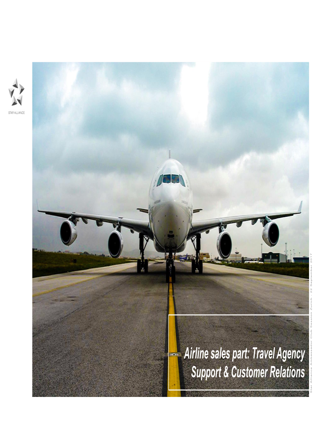 Airline Sales Part: Travel Agency Support & Customer Relations