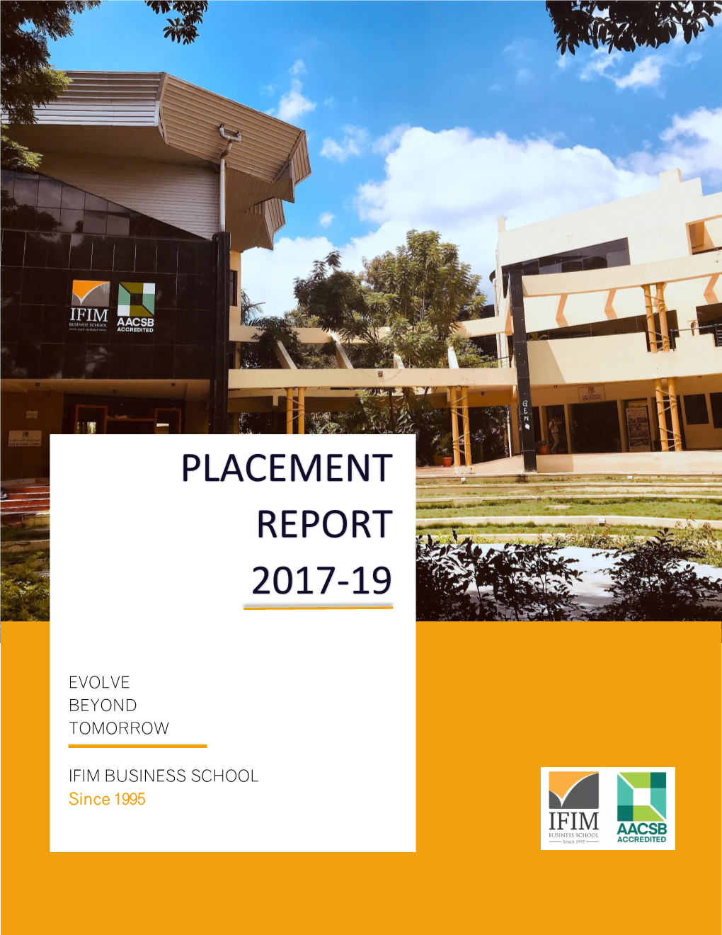 Placement Report 2017-19