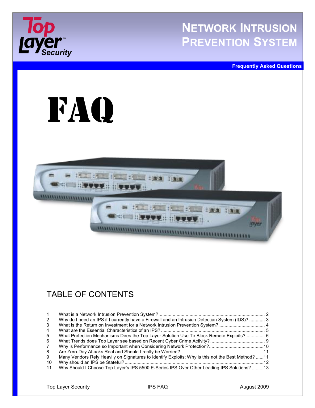 Guide to Using Network IPS to Protect Against Next Generation Cyber