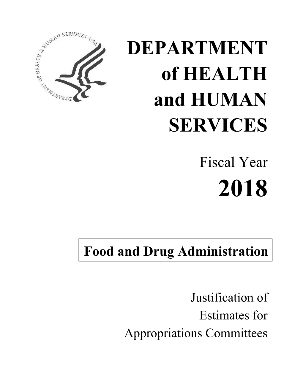 DEPARTMENT of HEALTH and HUMAN SERVICES