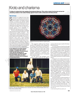 Kroto and Charisma a Vision of a Dome Led to the Naming of Buckminsterfullerene