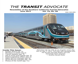 The Transit Advocate