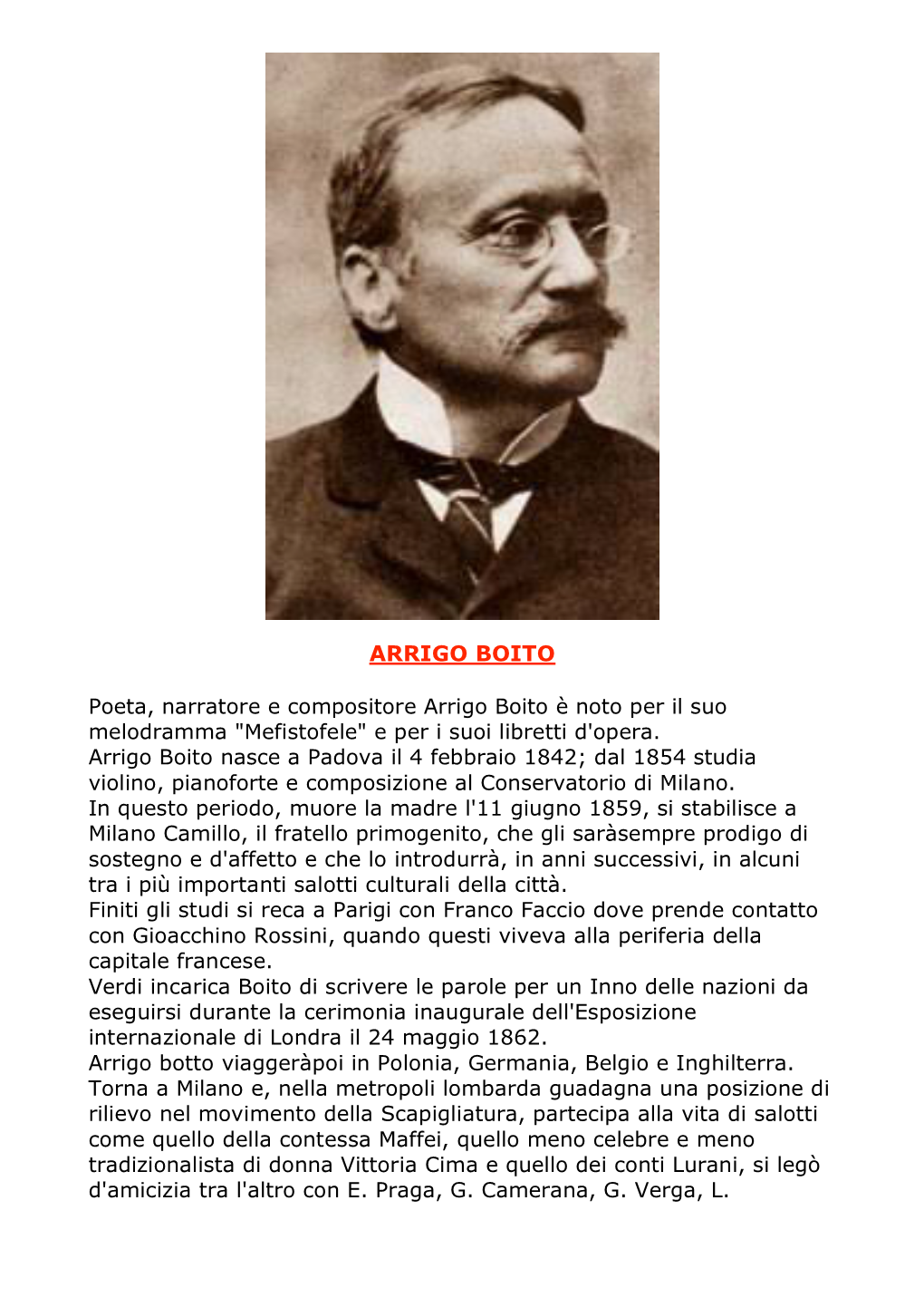 Arrigo Boito