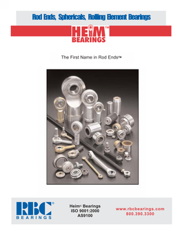 Heim Rod Ends and Sphericals