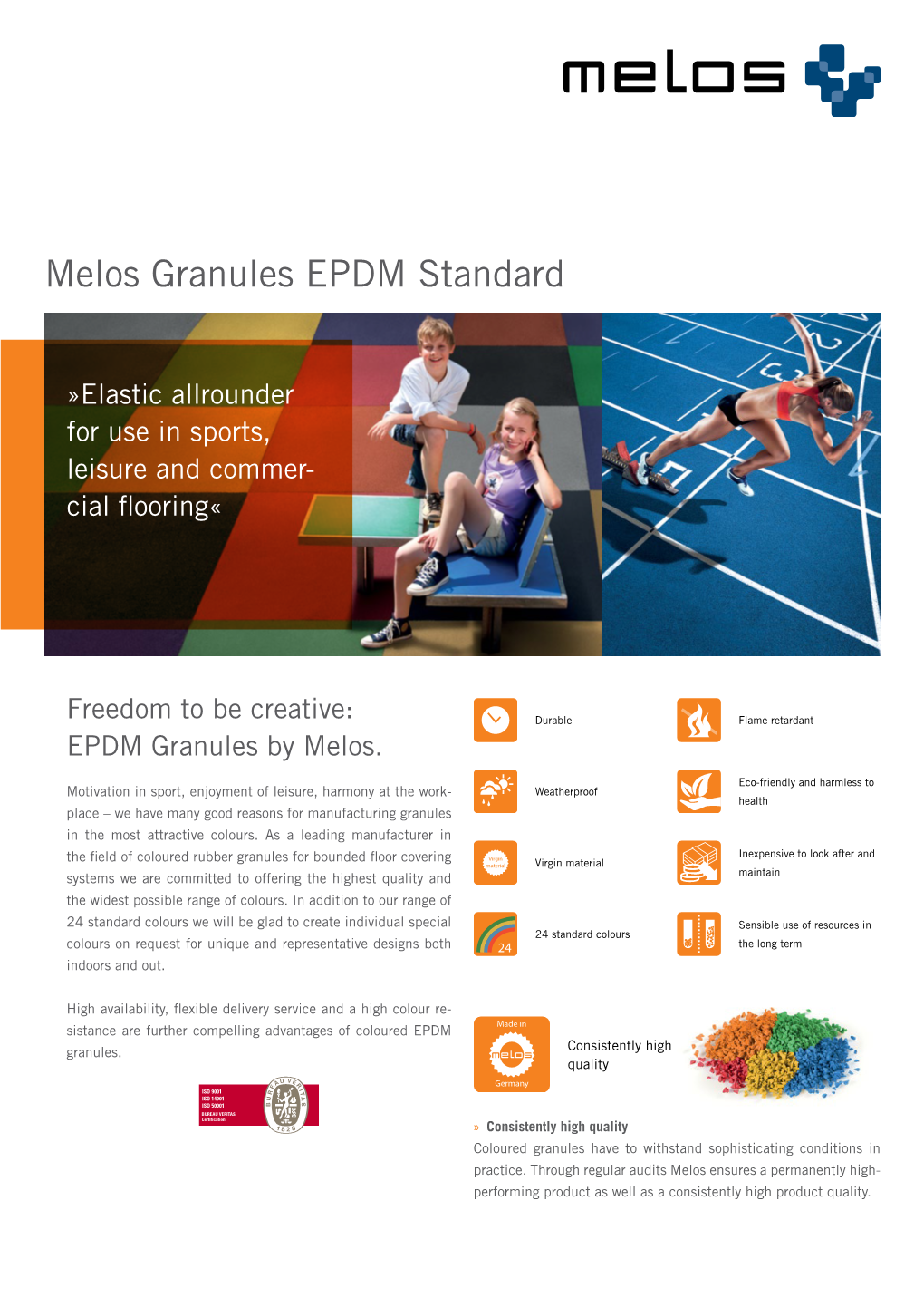 Melos Granules EPDM Standard