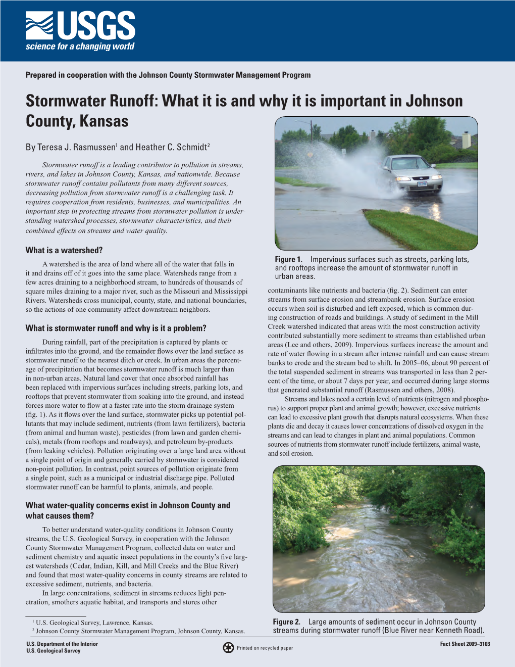 Stormwater Runoff: What It Is and Why It Is Important in Johnson County, Kansas