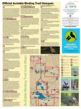 Ausable Birding Trail Inset Maps