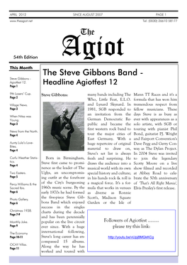 The Steve Gibbons Band - Steve Gibbons - Agiotfest 12