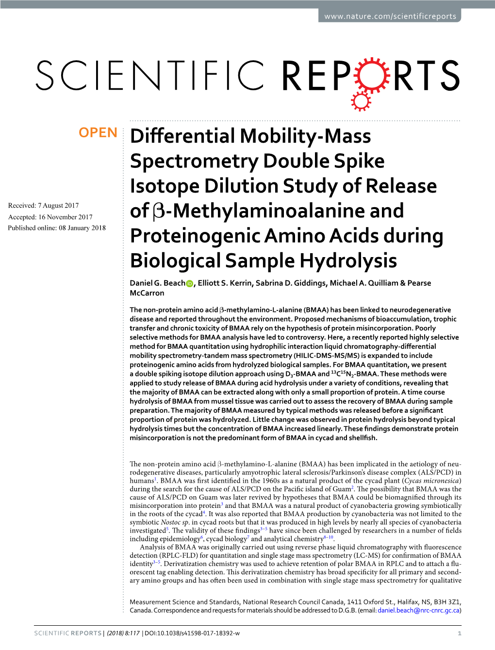 Differential Mobility-Mass Spectrometry Double Spike Isotope