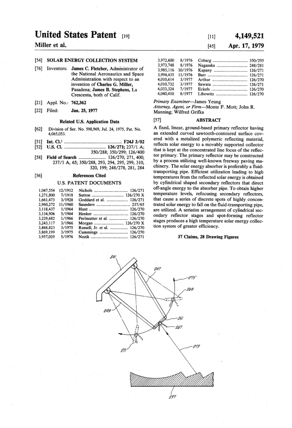 United States Patent [19] [111 4,149,521 Miller Et Al