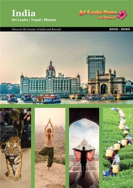 Sri Lanka Tours & Beyond Would Like to Welcome You to Our New 2019- 20 Brochure