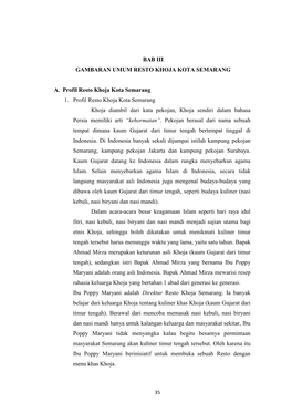 Analisis Gaya Kepemimpinan Islami Pada Resto Khoja Kota Semarang