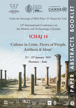 PAPER ABSTRACTS BOOKLET ICHAJ 14 “Culture in Crisis: Flows of Peoples, Artifacts and Ideas”