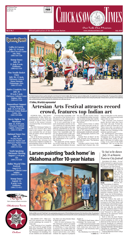 Artesian Arts Festival Attracts Record Crowd, Features Top Indian