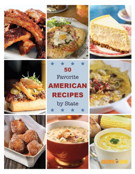 50 Favorite American Recipes by State