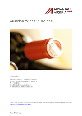 Austrian Wines in Ireland