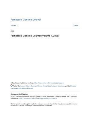 Parnassus: Classical Journal