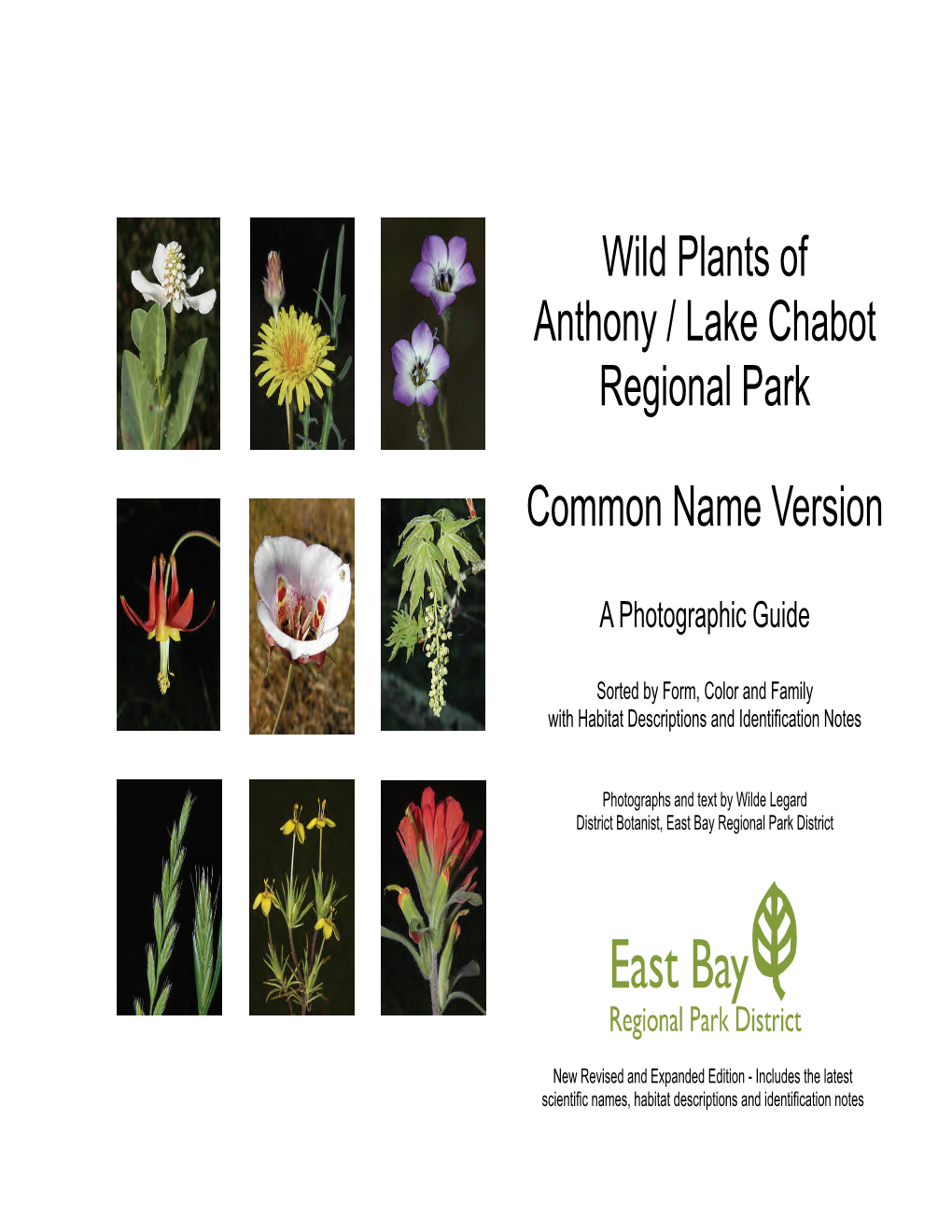 Wild Plants of Anthony / Lake Chabot Regional Park Common Name