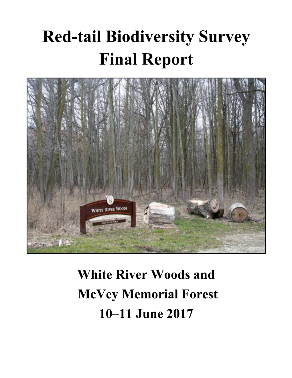 Red-Tail Biodiversity Survey Final Report