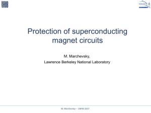 Protection of Superconducting Magnet Circuits