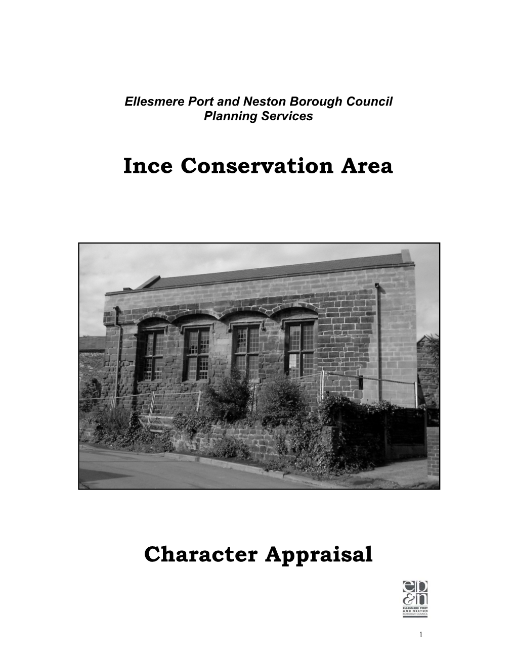 Ince Conservation Area Character Appraisal