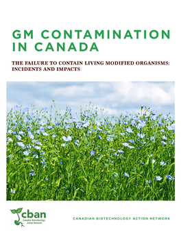 Gm Contamination in Canada