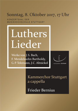 Luthers Lieder