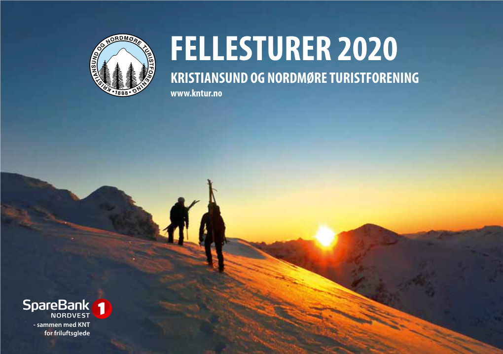 Fellesturer 2020 Kristiansund Og Nordmøre Turistforening