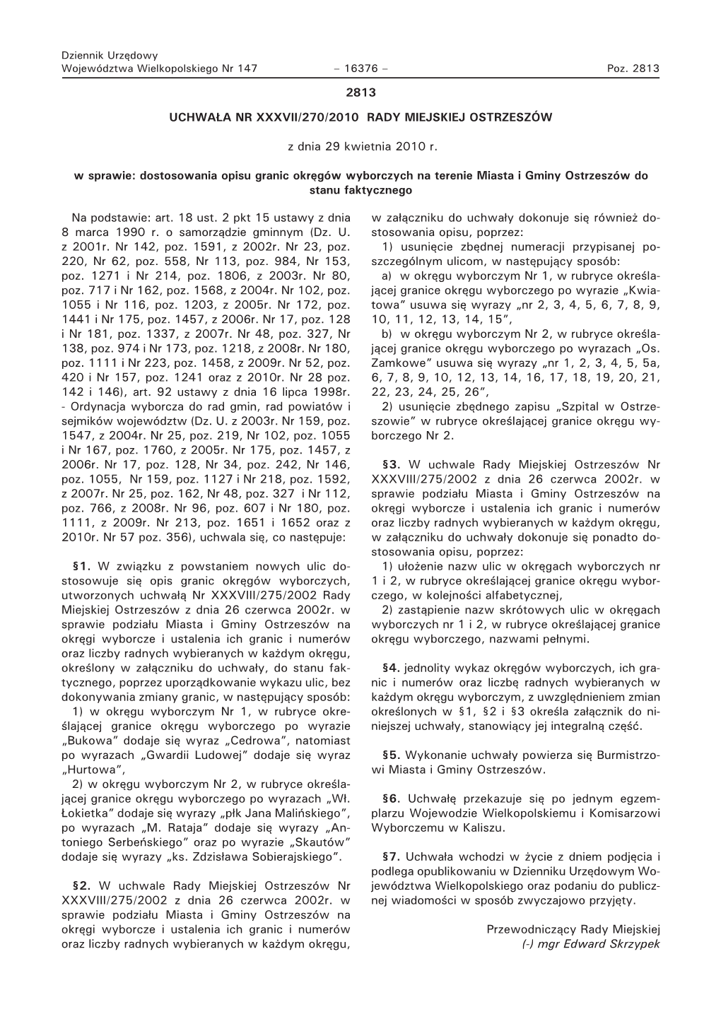 Dziennik Nr 147-2010 Pozycja 2813.Pdf