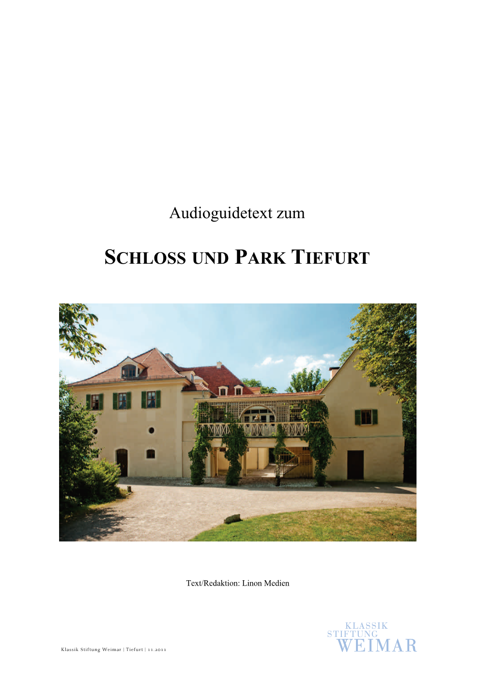 Schloss Und Park Tiefurt