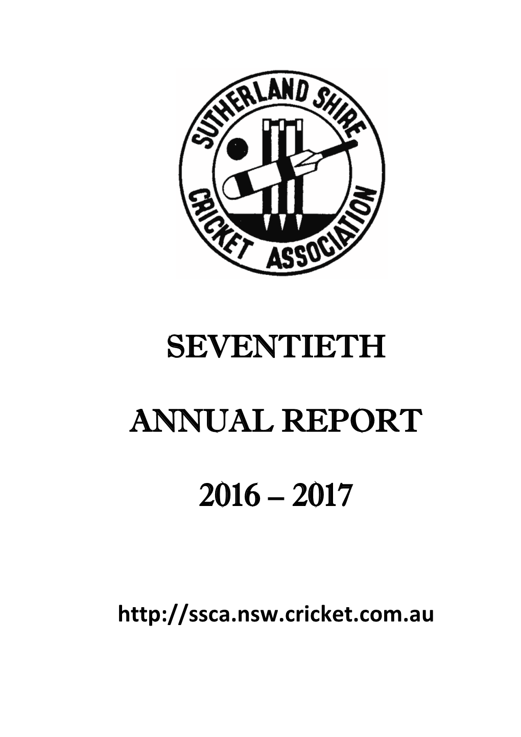 Seventieth Annual Report