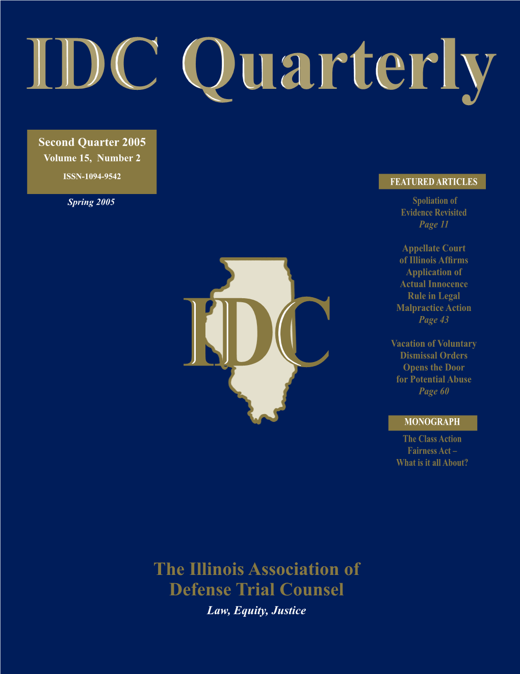 IDC Quarterlysecond Quarter 2005