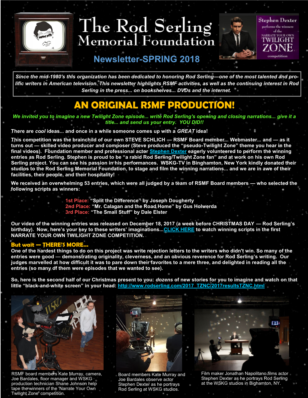 AN ORIGINAL RSMF PRODUCTION! We Invited You to Imagine a New Twilight Zone Episode