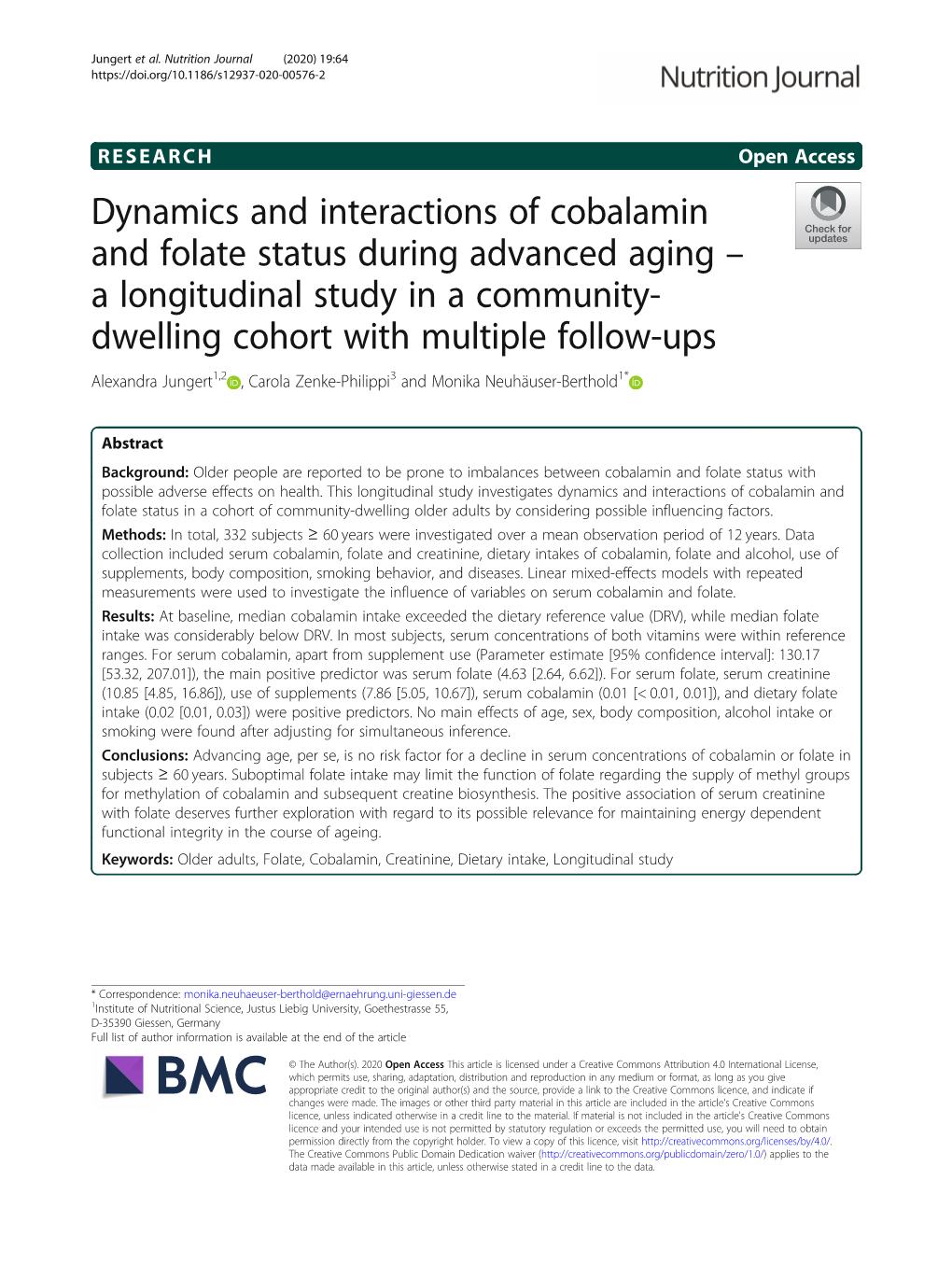 Dynamics and Interactions of Cobalamin And
