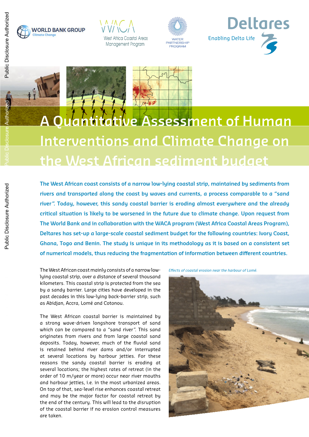 The West African Sediment Budget