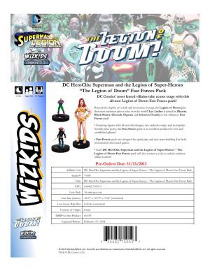 DC Heroclix: Superman and the Legion of Super-Heroes “The
