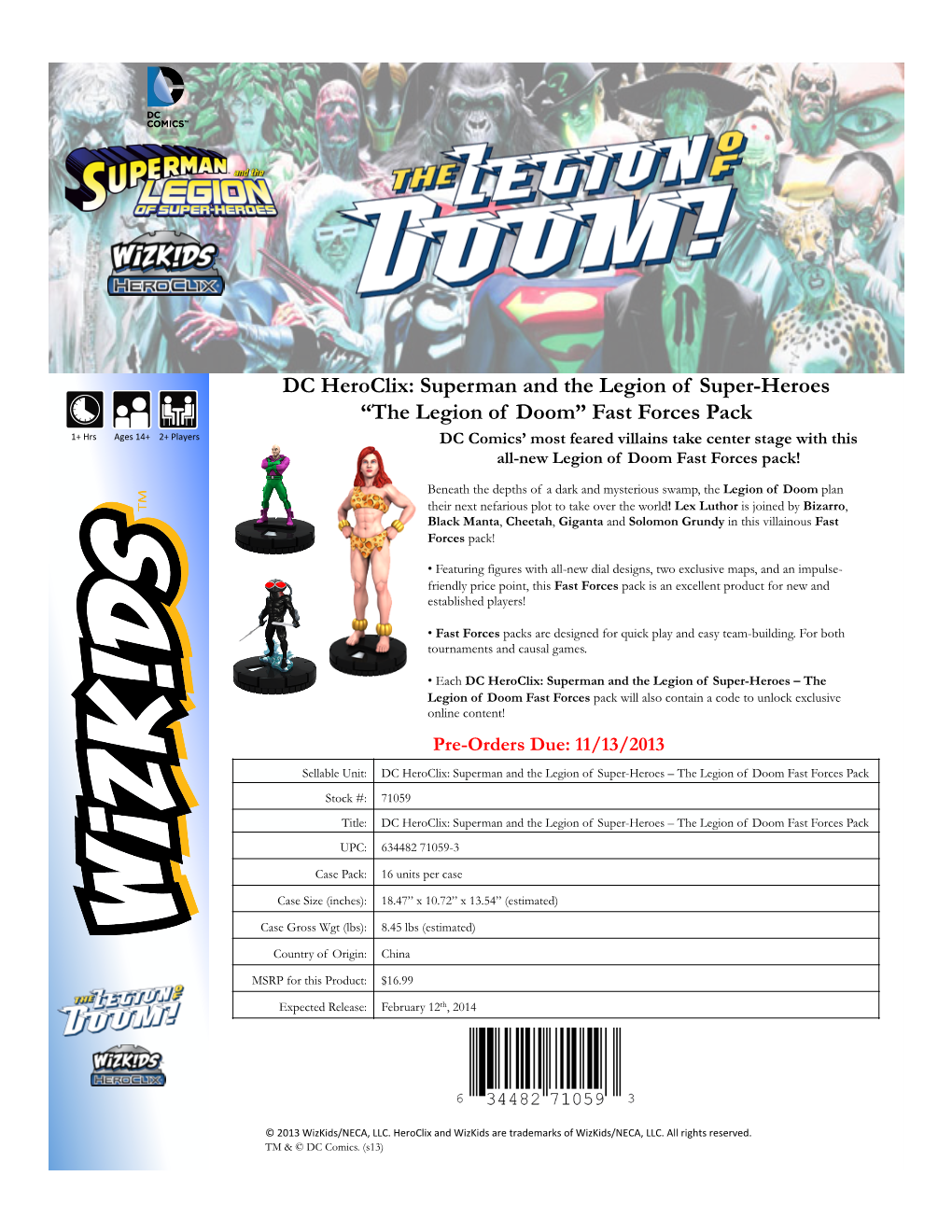 DC Heroclix: Superman and the Legion of Super-Heroes “The