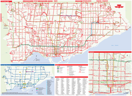 TTC Official System Map, 2014
