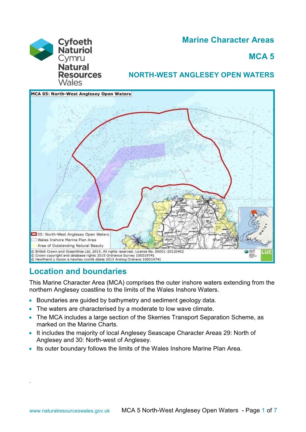North-West Anglesey Open Waters
