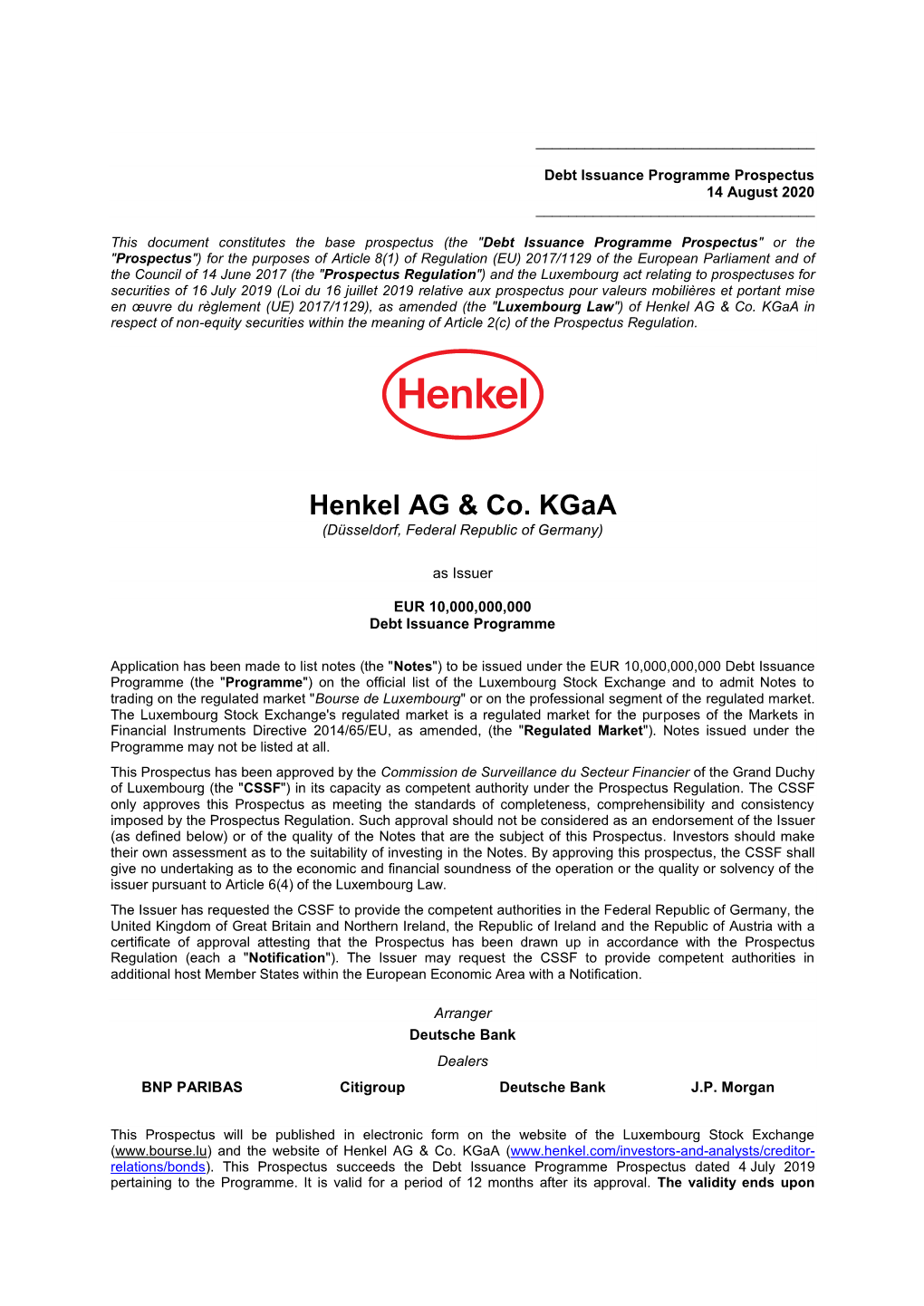 Henkel AG & Co. Kgaa