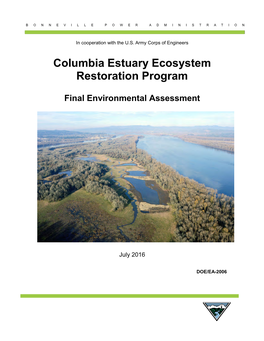 Columbia Estuary Ecosystem Restoration Program