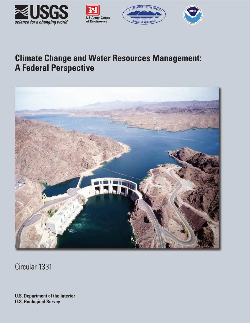 Climate Change and Water Resources Management: a Federal Perspective—Circular 1331 Climate Change and Water Resources Management: a Federal Perspective