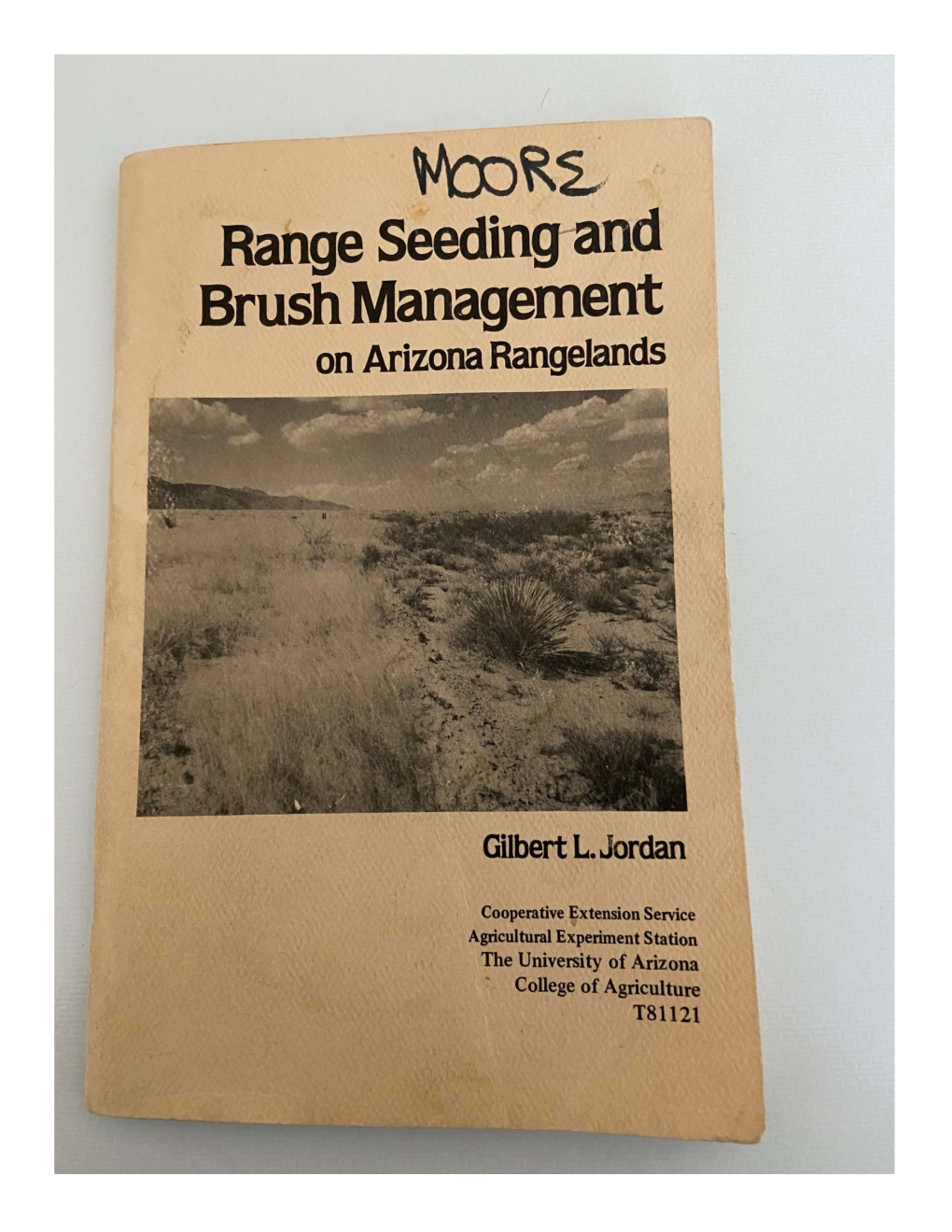 Range Seeding-And Brush Management on Arizona Rangelands