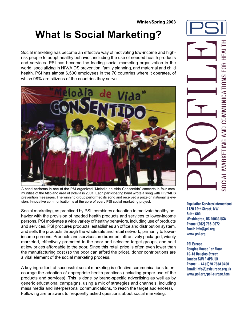 What Is Social Marketing?